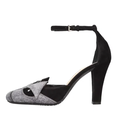 Dove Nuotano Gli Squali With Heel Grey In Grigio Metallici E Grigi
