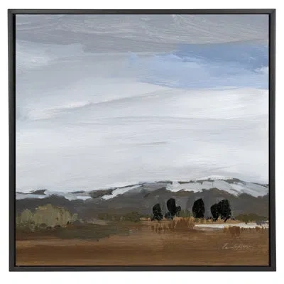 Dovetail Furniture " Alamosa Late March " Painting Print In Blue;brown;gray