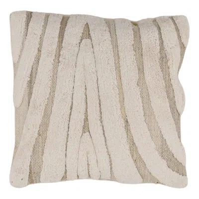 Dovetail Furniture Basil Pillow Ivory