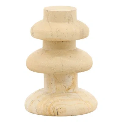 Dovetail Furniture Brevin Sculptural Objects Set Of 3 Natural