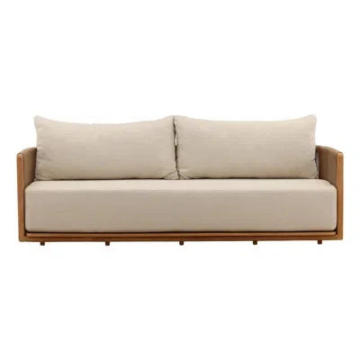 Dovetail Furniture Hosea Outdoor Sofa Sand