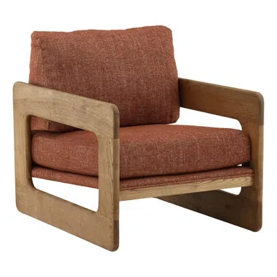 Dovetail Furniture Malia Occasional Chair In Natural