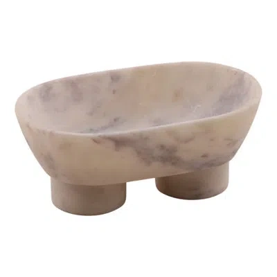 Dovetail Furniture Venn Bowl White