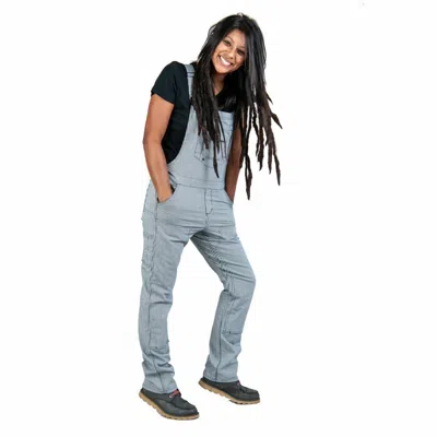 Dovetail Workwear Women's Freshley Overalls - Indigo Stripe In Multi