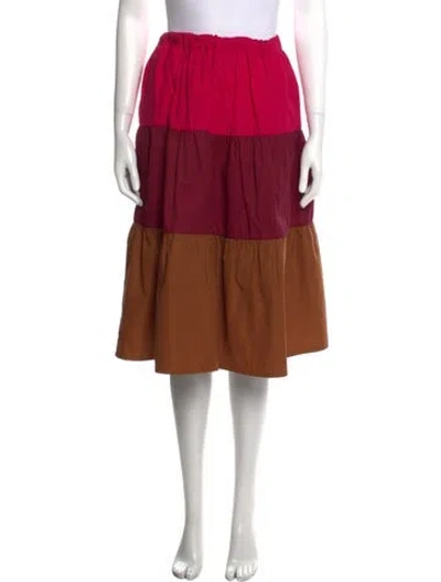 Pre-owned Dovima Paris Knee-length Skirt In Pink