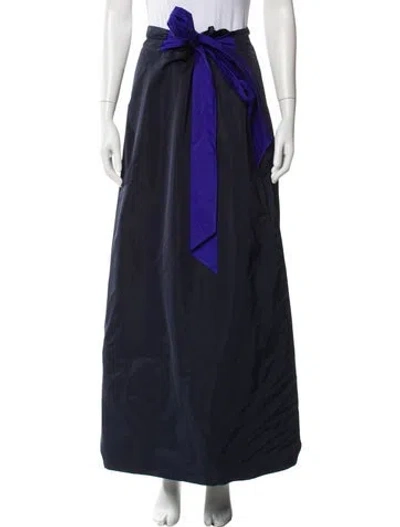 Pre-owned Dovima Paris Long Skirt In Blue