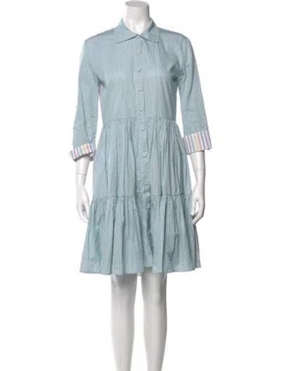 Pre-owned Dovima Paris Mini Dress In Green