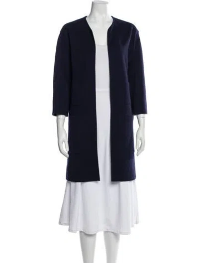 Pre-owned Dovima Paris Wool Evening Jacket In Blue