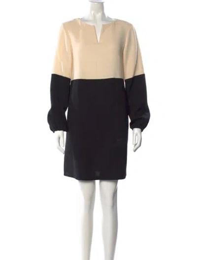 Pre-owned Dovima Paris Wool Knee-length Dress