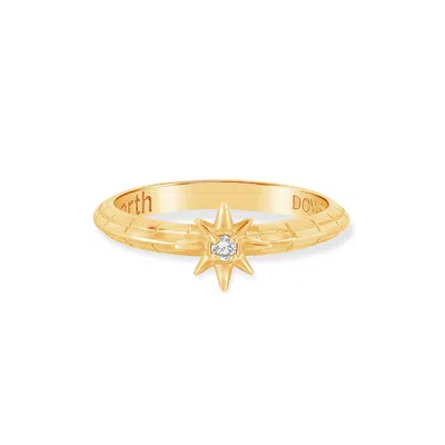 Dower & Hall 14k Diamond True North Twinkle Ring In Gold