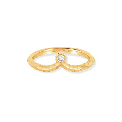 Dower & Hall 14k Diamond Wish Twinkle Ring In Gold