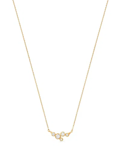 Dower & Hall 14kt Yellow Gold Stargazer Diamond Necklace
