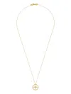 Dower & Hall 14kt Yellow Gold True North Necklace In Gold