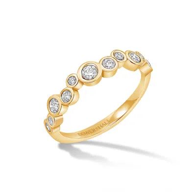 Dower & Hall 18k Gold & Diamond Fine Cascade Ring