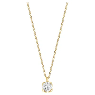 Pre-owned Dower & Hall 18k Yellow Gold Diamond Stargazer Pendant - 0.50ct