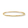 Dower & Hall 3mm Hammered Nomad Bangle In Gold,silver