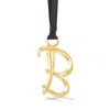 Dower & Hall Alphabet Tree Decorations B Gold In Gold