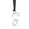 Dower & Hall Alphabet Tree Decorations S Silver In Silver