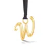 Dower & Hall Alphabet Tree Decorations W Gold In Gold