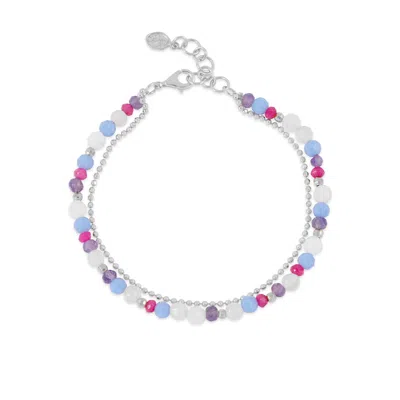 Dower & Hall Athena Orissa Bracelet In Multi