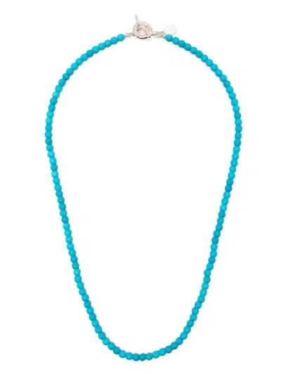 Dower & Hall Azure Freshwater-pearl Necklace In Blau