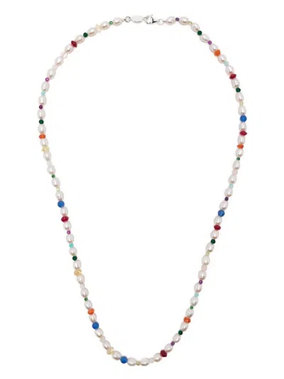 Dower & Hall Carnival Pearl Necklace In Mehrfarbig