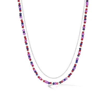 Dower & Hall Cassis Orissa Necklace In White
