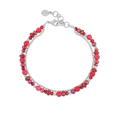 Dower & Hall Cherry Orissa Bracelet In Multi
