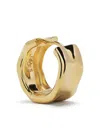 Dower & Hall Chunky Hinged Hoop Earring In Gold