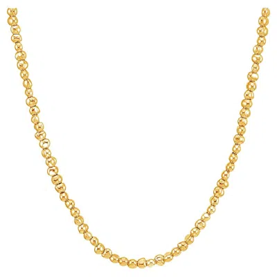 Pre-owned Dower & Hall Chunky Signature Nugget Necklace In Multi