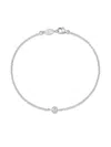 Dower & Hall Dewdrop Sapphire Bracelet In Metallic