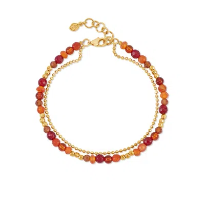 Dower & Hall Ember Orissa Bracelet In Gold