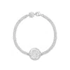 Dower & Hall Engravable Disc Story Bracelet In Pattern