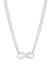 Dower & Hall Entwined Infinity Pendant Necklace In Neutral