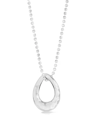Dower & Hall Entwined Oval Pendant Necklace