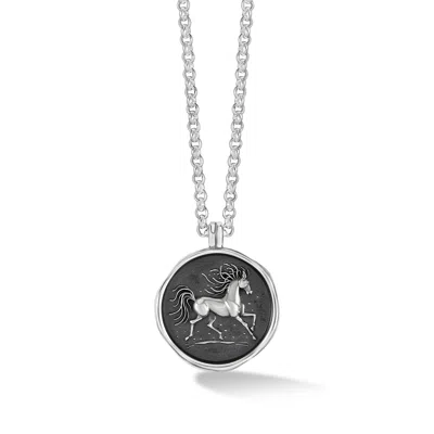 Dower & Hall Fire Horse Talisman Necklace