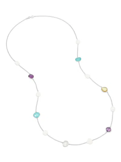 DOWER & HALL GEMSTONE-EMBELLISHED NECKLACE