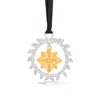 Dower & Hall Gold / Silver Amarillis Christmas Decoration In Multi