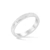 Dower & Hall Hammered Twinkle Ring In Silver