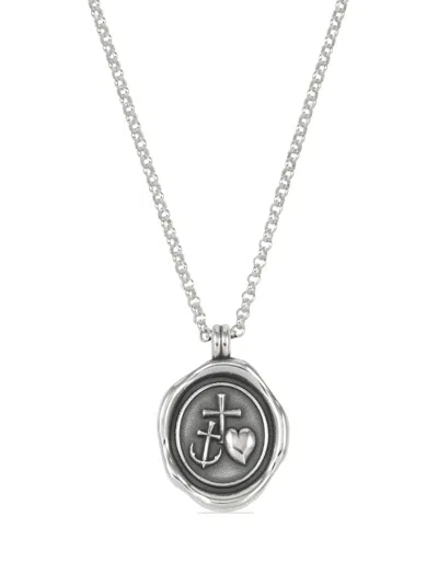 Dower & Hall Hope Medallion Sterling-silver Necklace