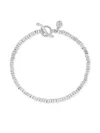 Dower & Hall Kubes Nomad Bracelet In Silver