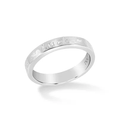Dower & Hall Life Twinkle Ring In Silver