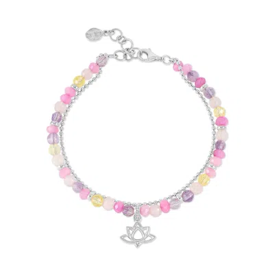 Dower & Hall Lotus Orissa Bracelet In Multi