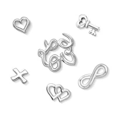 Dower & Hall Love Locket Treasures In Silver