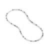 Dower & Hall Men's Mixed Pearls Orissa Necklace In Sterling Silver In Metallic