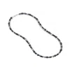 Dower & Hall Men's Peacock Pearl Orissa Necklace In Sterling Silver In Multi