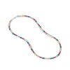 Dower & Hall Men's Tutti Frutti Orissa Necklace In Sterling Silver In Multi