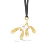 Dower & Hall Mistletoe Christmas Decoration In Gold In Gold