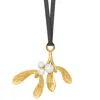 Dower & Hall Mistletoe Christmas Decoration In Gold In Gold