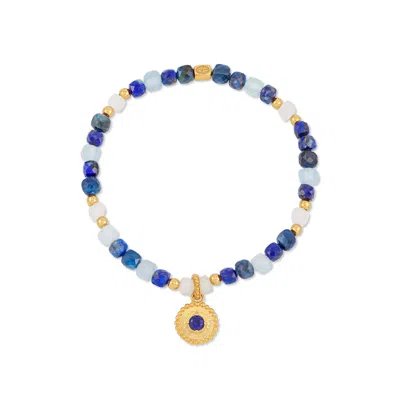 Dower & Hall Narrative™ Talisman Sapphire Birthstone Bracelet - September In Blue